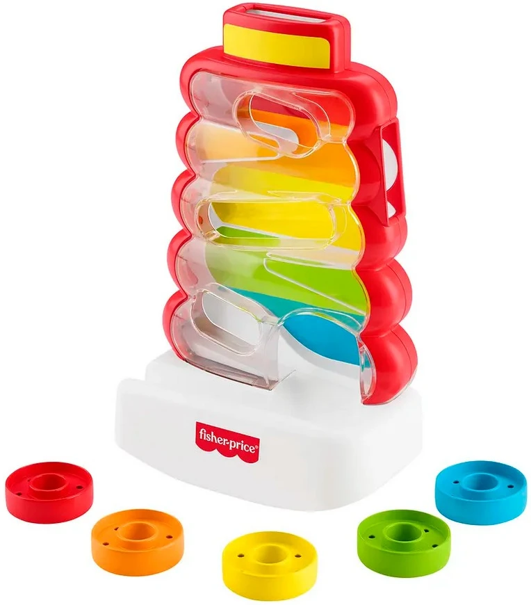 Пирамидка Fisher-Price Радужный лабиринт (JLB81)